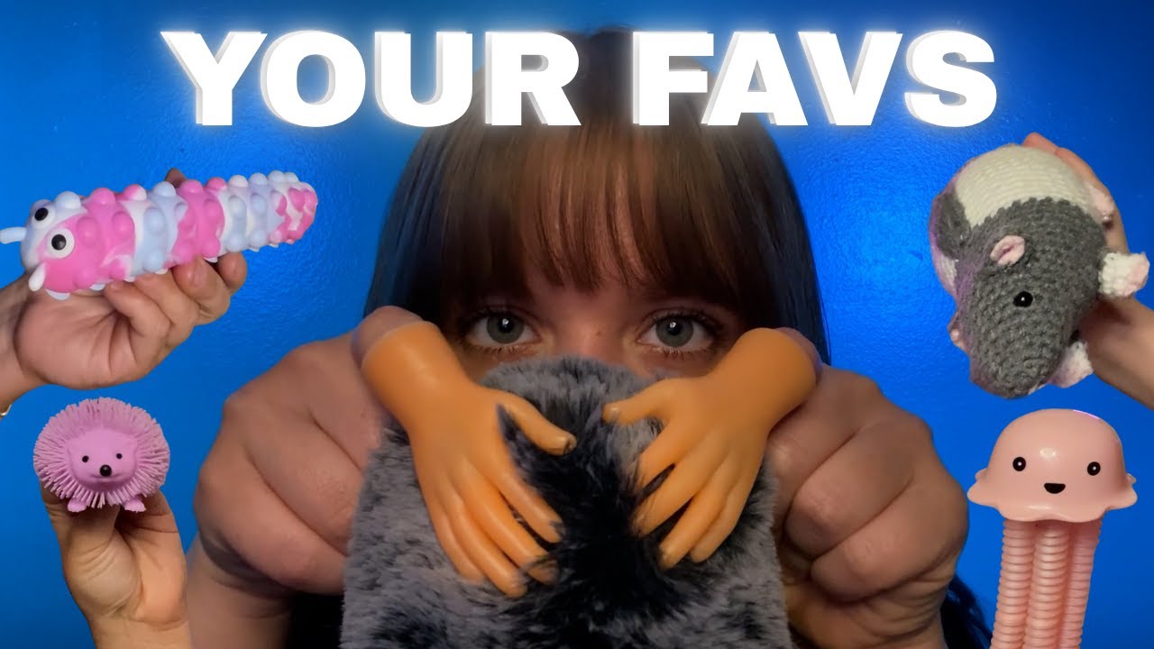 1 HOUR OF YOUR FAVORITE ASMR TRIGGERS!