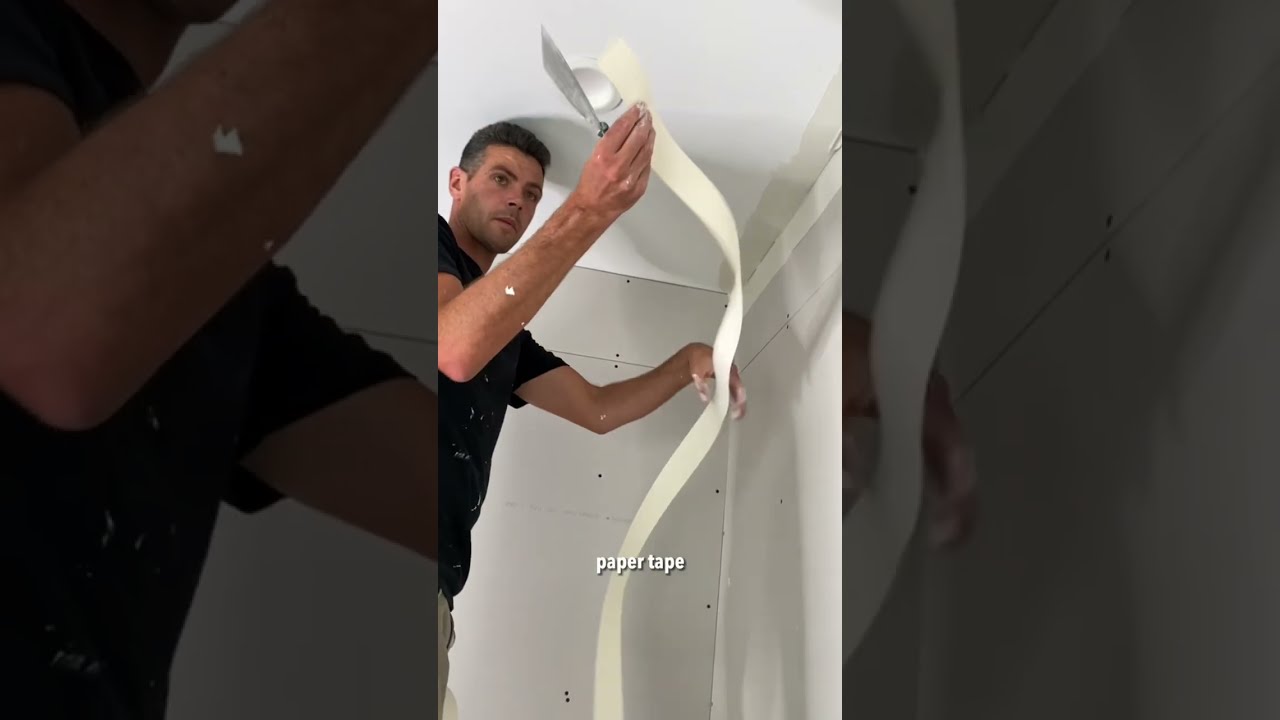 Beginner Drywall Tips Taping Inside Corners 