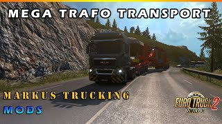 ETS2 MODS - Mega Trafo Transport Oversize [1.36]