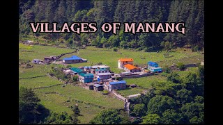 VILLAGES OF MANANG | मनाङका गाउहरुको सम्पुर्ण जानकारी | Annapurna circuit | Amazing Manang