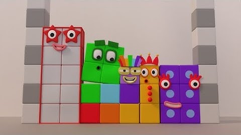 Numberblocks Tetris Animation | Softbody Tetris 9