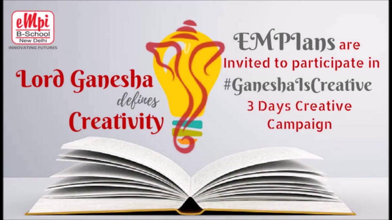 #GaneshaIsCreative