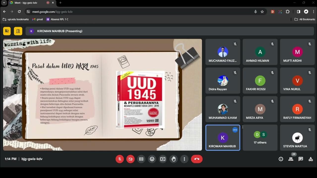 Meet 3 (Presentation) | KU 110 Pendidikan Pancasila, 2C 2023 - YouTube