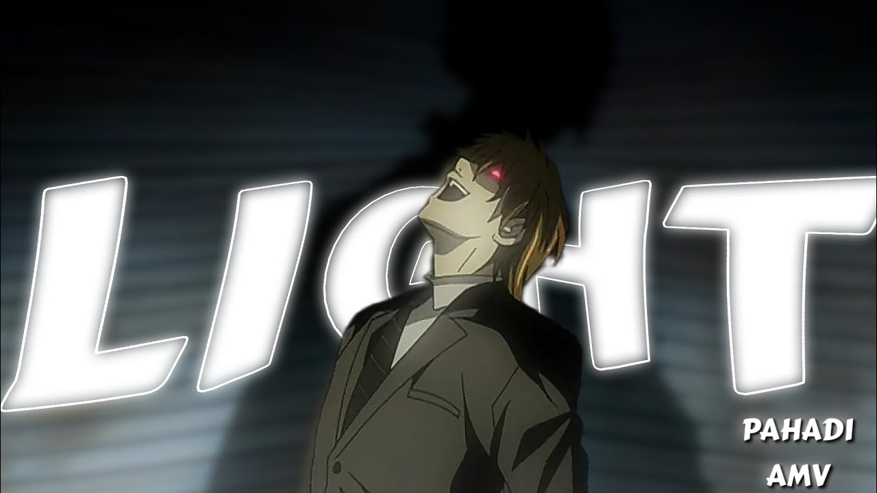 Death Note || Light Yagami [AMV/EDIT] - YouTube
