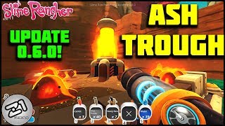 Fire Slime Ash Trough HIDDEN FOUNTAINS !! Slime Rancher Glass Desert Update Gameplay Z1 Gaming