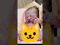 【感動】はじめまして赤ちゃん　　出産直後　新生児　身長　2ヶ月前