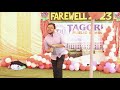 Amazing dance on farewell2023 at tagore public school