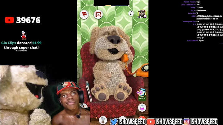 iShowSpeed Talks with 2 Bens🐶 at the same time 😂🤣