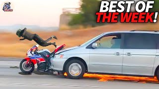 100 CRAZY \u0026 EPIC Insane Motorcycle Crashes Moments Of The Week | Cops vs Bikers vs Angry People