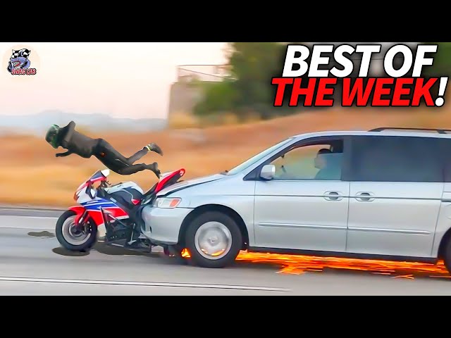 100 CRAZY & EPIC Insane Motorcycle Crashes Moments Of The Week | Cops vs Bikers vs Angry People class=