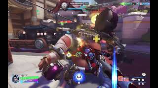 Playing New Map "Neon Junction" - Mercy Gameplay overwatch S3