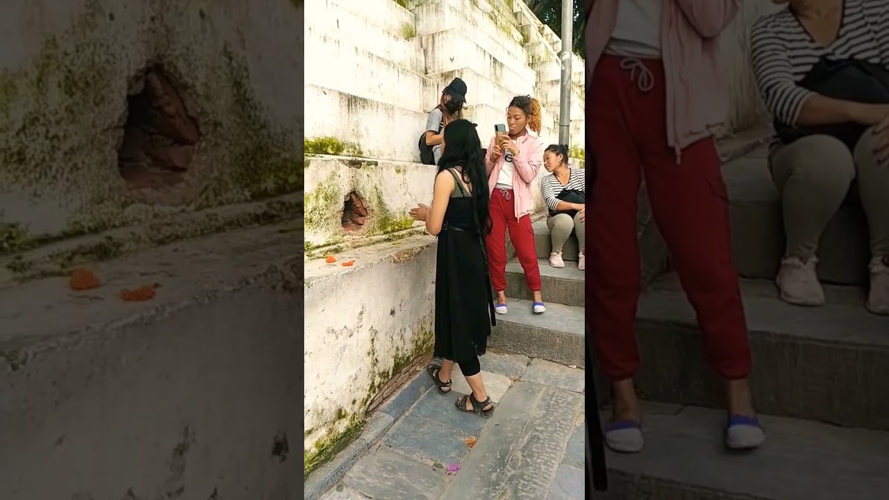 Wow It s A Magic Moment nepali Girl But Side Mein Baithe Hue 