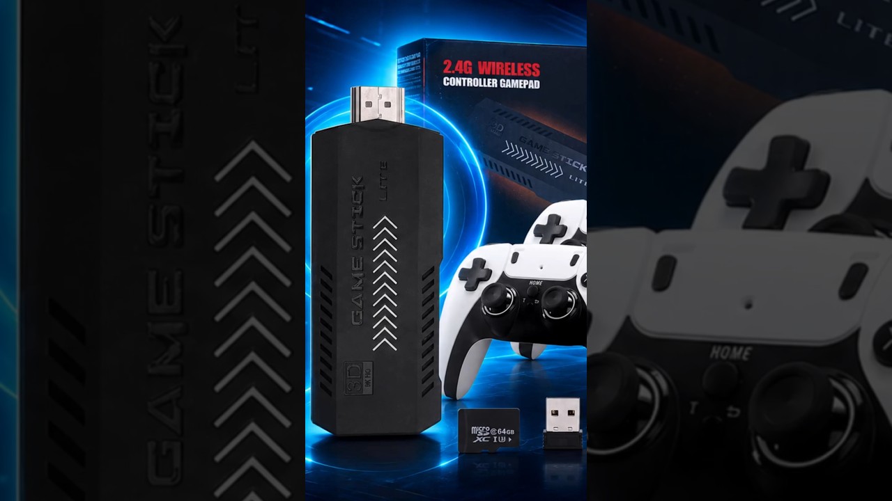 X2 Pro Retro Game Stick Console Unboxing