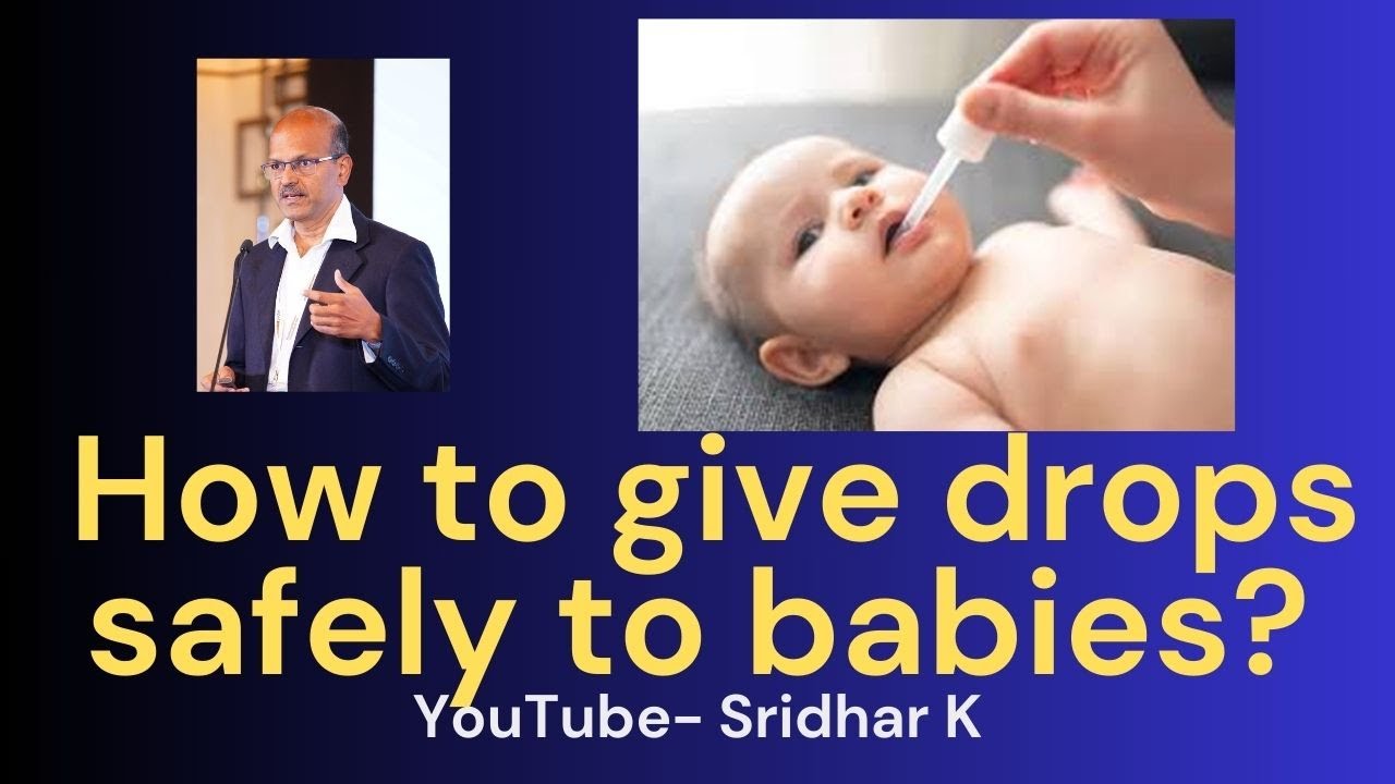 How to give vitamin D drops safely in babies YouTube