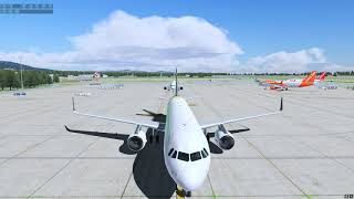 Toliss A321 | Landing at Ibiza LEIB | VATSIM | XP11.55
