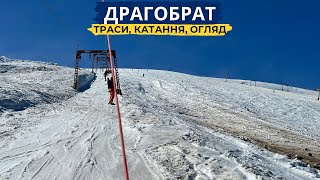 Драгобрат у Квітні - Катання на лижах | відпочинок на Драгобраті - гірськолижний сезон 2024