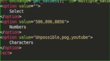 Javascript Tutorial : Easiest Way To Send Multiple Values On Select Single Tag