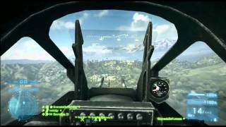 BF3 rush tactics - Jet defense on Caspian Border (26-1)