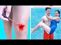 TRY TO NOT LAUGH CHALLENGE Must Watch New Funny Video 2020 / Pool Pranks Episode 49