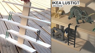 Ikea LUSTIGT wall shelf