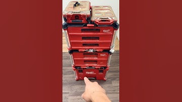 What I keep in my Milwaukee Packouts as a Commercial Electrician ‼️ #shorts #electrician #milwaukee