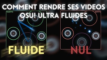 COMMENT FAIRE DES VIDEOS osu! *ultra fluides* A 960FPS! tutoriel ffmpeg & osr2mp4