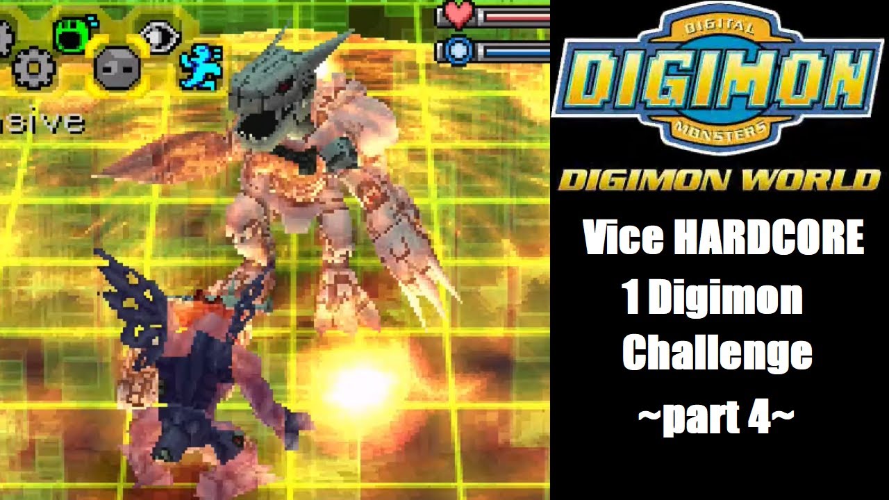 Punching till infinity! - Digimon World Vice Hardcore #4
