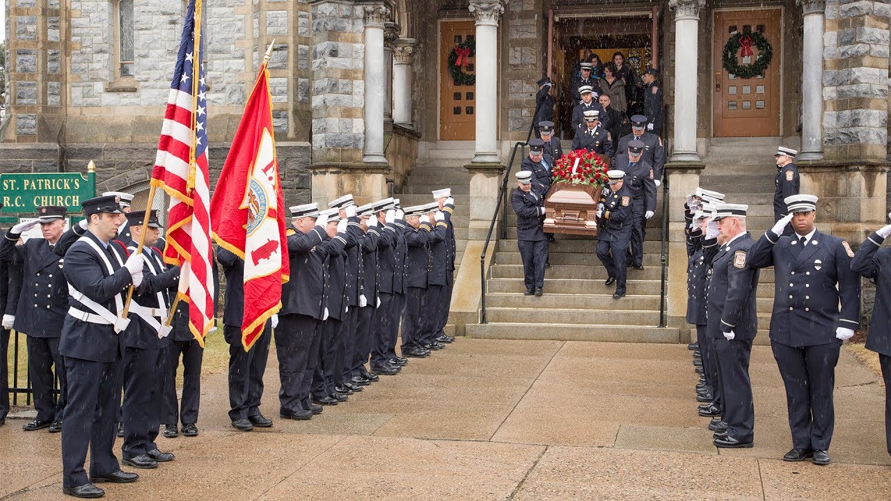 Bridgeport, Ct Firefighter Dave Gaito's Funeral (1/17/18)
