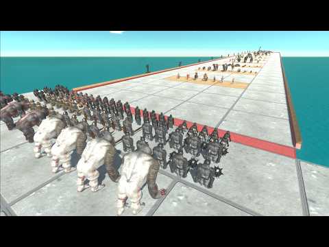 12 Stage All Faction vs Mutant Primates - Animal Revolt Battle Simulator