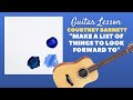 Courtney Barnett - "Make a List of Things to Look Forward To" - Guitar Lesson