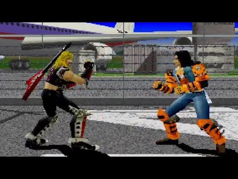 Fighting Vipers (Saturn) Playthrough - NintendoComplete