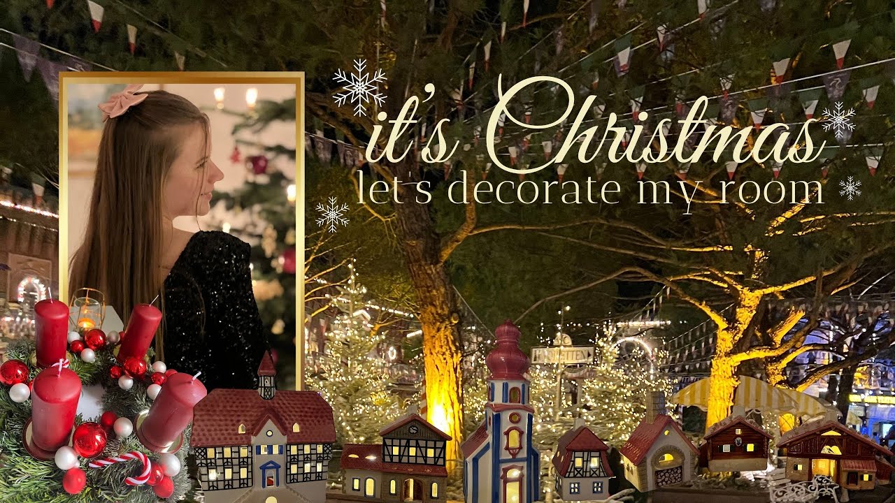 Christmas Vlog: weihnachtlich dekorieren, Studium, Real Talk Zeitmanagment