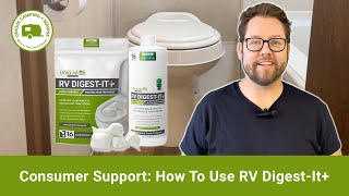 Consumer Support: How To Use RV DigestIt+
