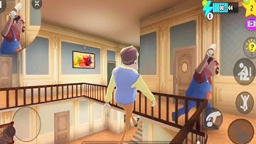 Scary Stranger 3D - Control Play Hello Neighbor | Android/iOS Gameplay