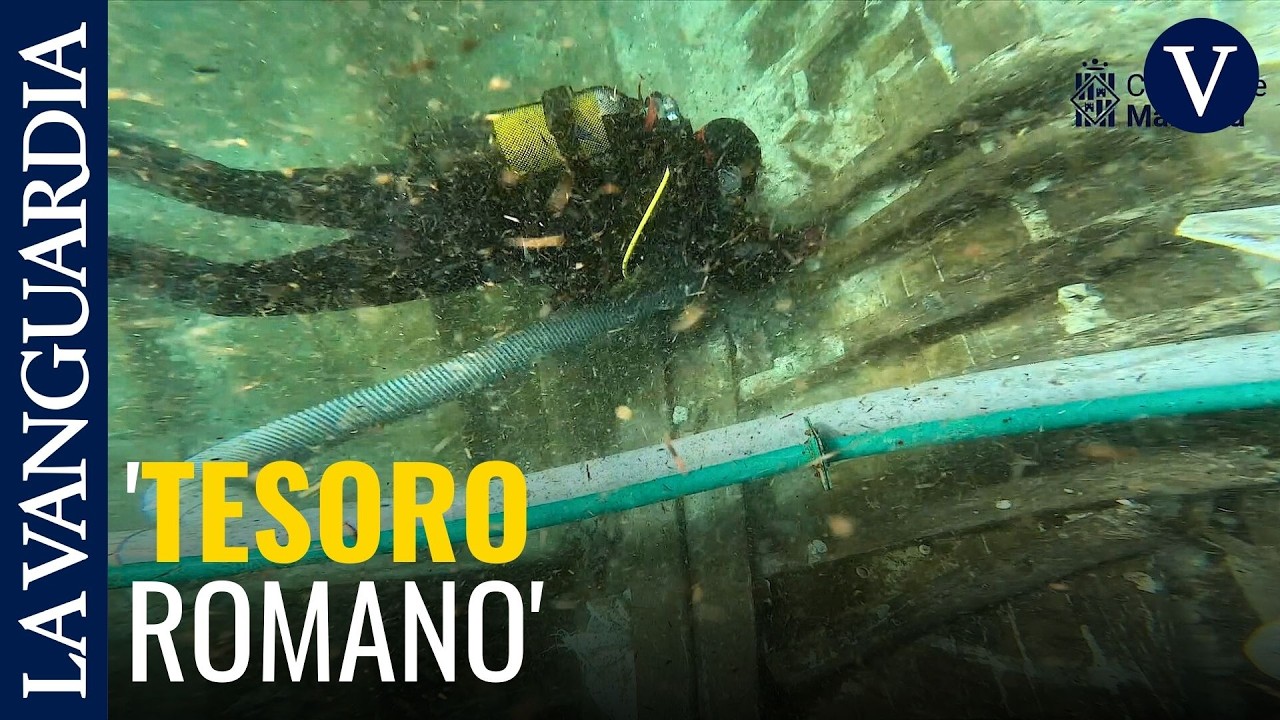 El 'tesoro romano' sumergido durante siglos en la playa de Palma sale a la luz