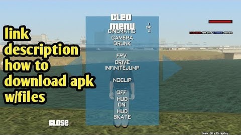 Samp mobile support cleo full video tutorials