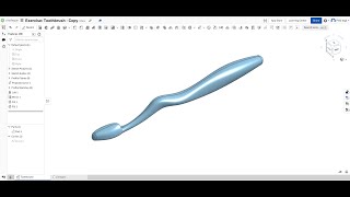 Onshape Surface Modeling - Toothbrush Part 1