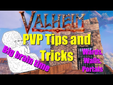 Valheim PVP Tips and Tricks: Building basics with Wards Walls and Portals