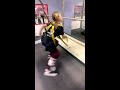 Can girls play hockey!???  💯 they can!!!!!￼ #hockey #hockeytraining #hockeytreadmill #skating