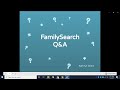Kathryn Grant Family Search Live Q&A