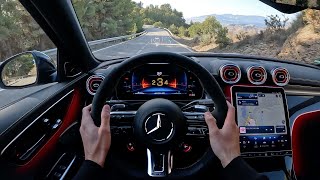 680 HP NEW C63 AMG POV DRIVE! M3 Killer? POV Driving C63 Interior Ambiente Acceleration Review