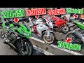 新旧CBR250RR比較＋ZX25R対決＋Ninja250にNinja400乗り比べ！part 1 街乗り編