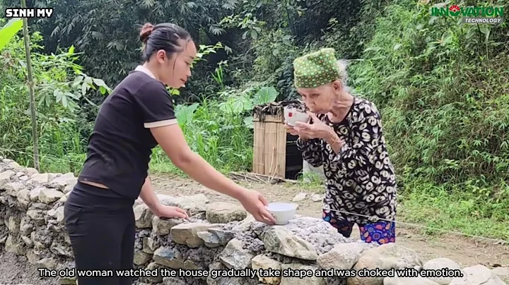 You Won't believe Your eyes When You see this Kind Woman Build a House for a Lonely old Lady