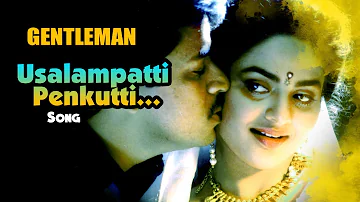 AR Rahman Hit Songs | Usalampatti Penkutti Song | Gentleman Tamil Movie | Arjun | Madhoo | AR Rahman