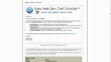 Easy Help Zen Cart Tutorial: Increase Conversion by Adding a Gift Certificate to the Welcome Email