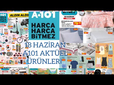 18 HAZİRAN A101 AKTÜEL ÜRÜNLERİ | A101 KATALOG | A101 | HAMUR