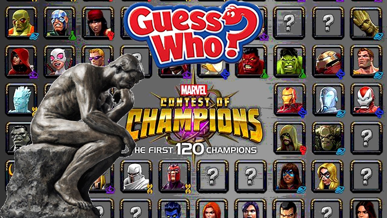 GUESS WHO?! CONTEST EDITION! Marvel Contest of Champions