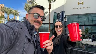 FONTAINEBLEAU Las Vegas Vlog 2024 (& dinner at CATCH)