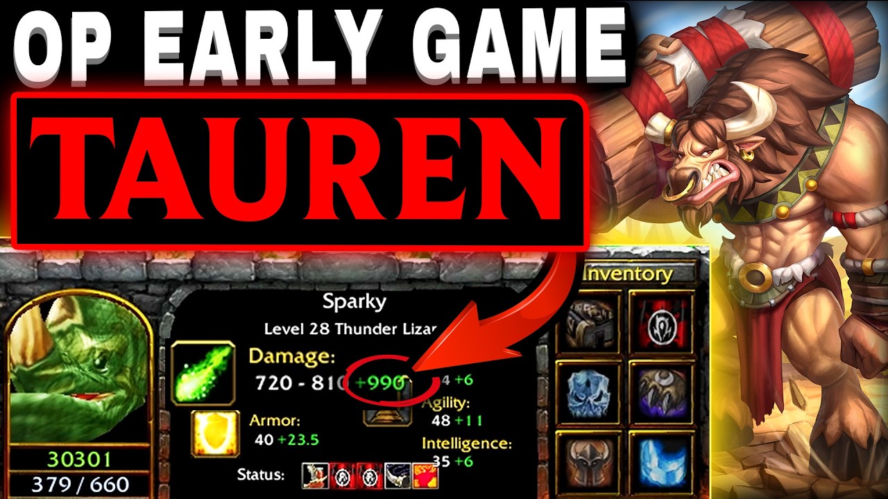 SPARKY DOUBLE DAMAGE GOES HARD 💥 TAUREN | Survival Chaos (Tauren 21/22)