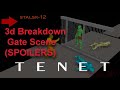 Tenet  gate scene  3d breakdown with theory